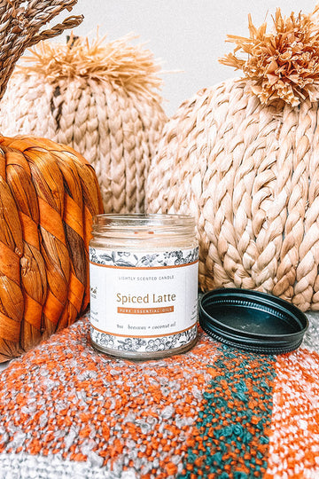 Spiced Latte Essential Oil Jar Candle