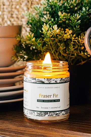 Fraser Fir Essential Oil Jar Candle